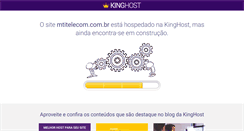 Desktop Screenshot of mtitelecom.com.br